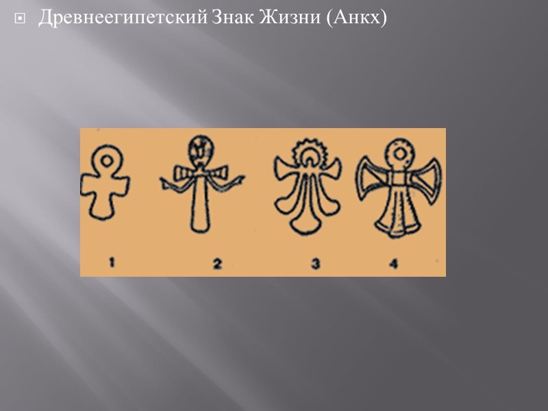 Древнеегипетский Знак Жизни (Анкх)